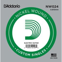 NW024 Corde Guitare électrique Nickel Wound 024