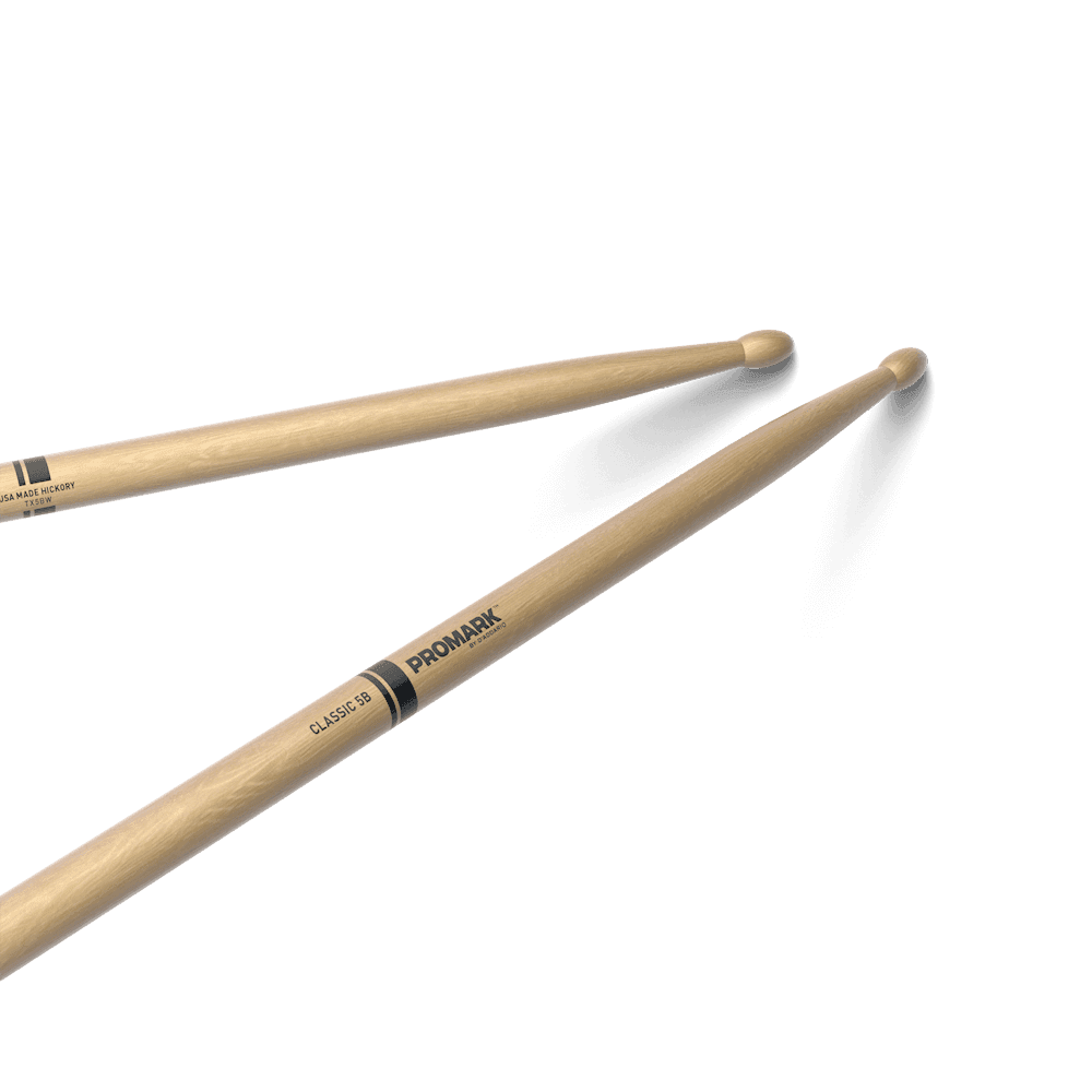 PROMARK TX5BW, Baguettes Batterie "Classic 5B" en Hickory