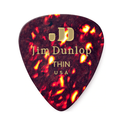 Dunlop 483P05TH, Médiator guitare Celluloid, Thin