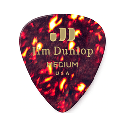 Dunlop 483P05MD, Médiator guitare Celluloid, Medium