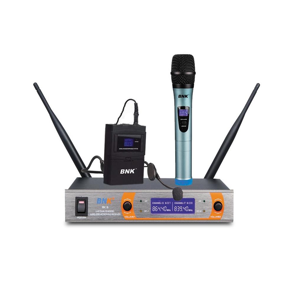 BNK BK9E, 2 microphones sans fil
