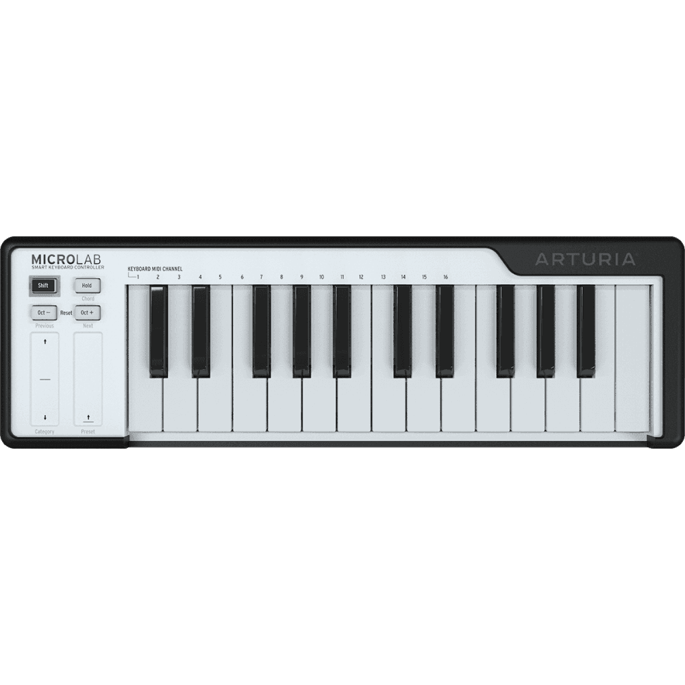 Arturia MicroLab, Clavier maître 25 notes USB