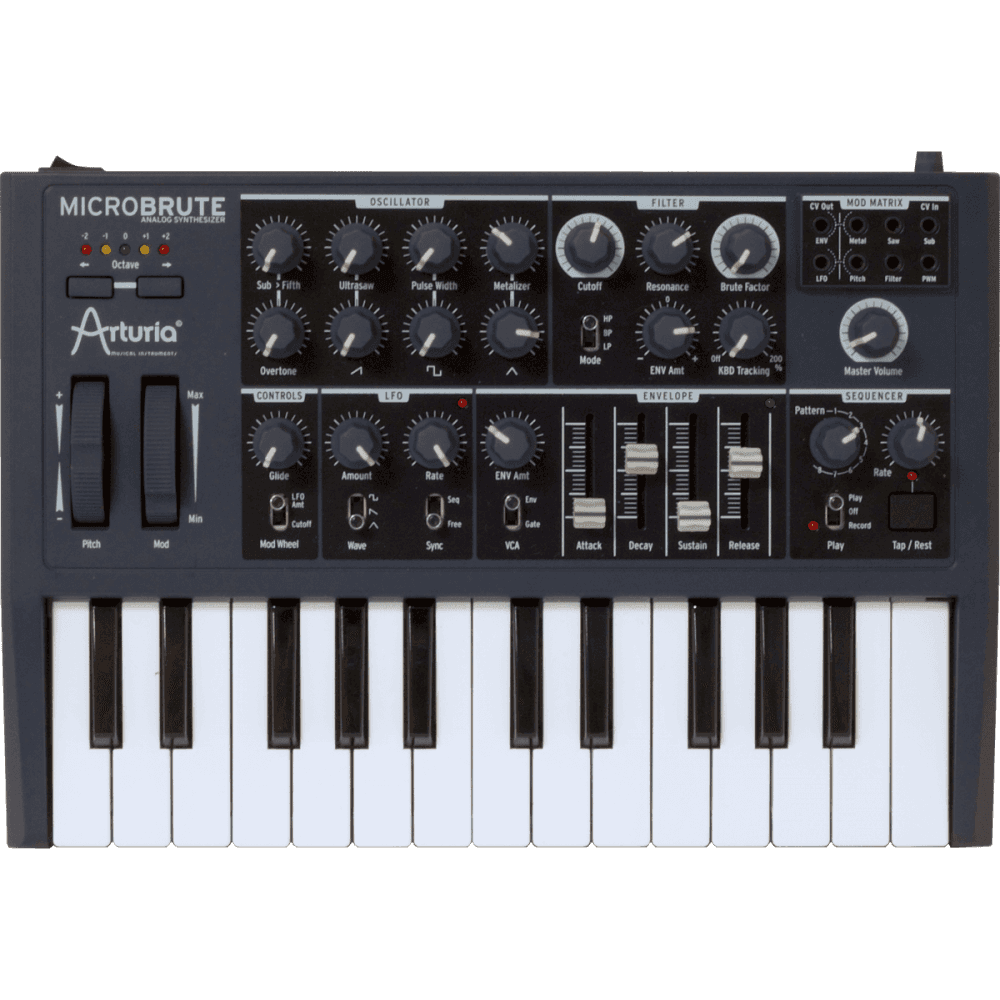 Arturia MicroBrute, Synthétiseur analogique a 25 Touches