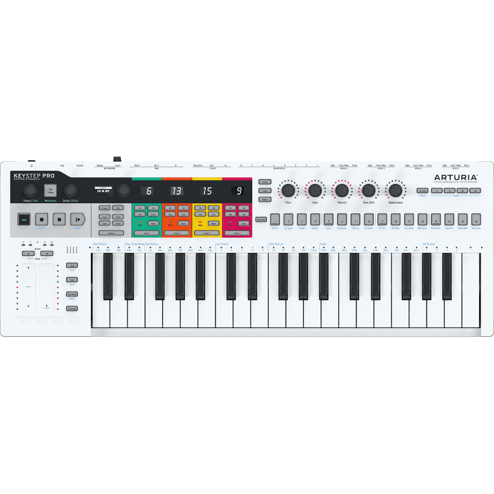 Arturia KEYSTEP PRO, Clavier maître 37 touches