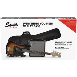 Fender Squier Affinity Precision Bass PJ Pack, Basse