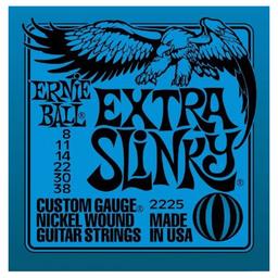 Ernie Ball 2225, Extra Slinky Cordes Guitare Electrique 08-38