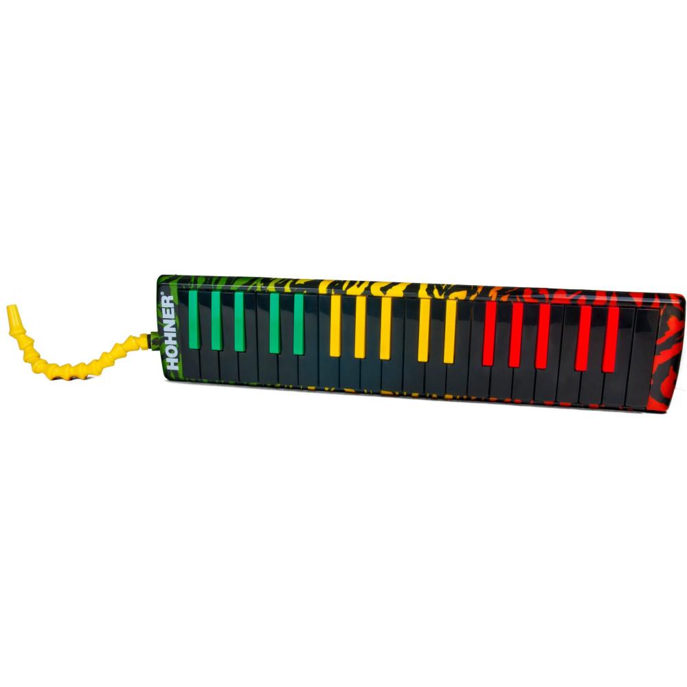 Hohner C944513, Mélodica Rasta Airboard 37 touches