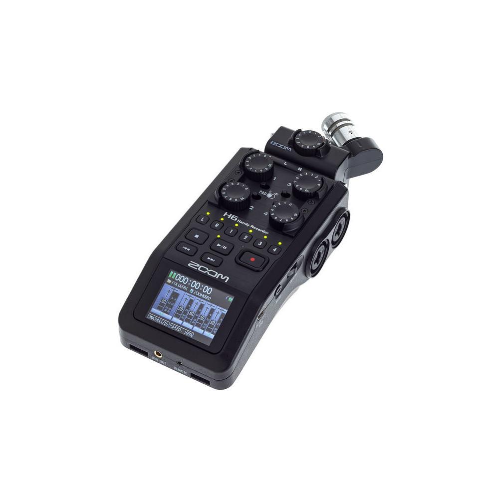 Zoom H6 BLK, Enregistreur numérique portable