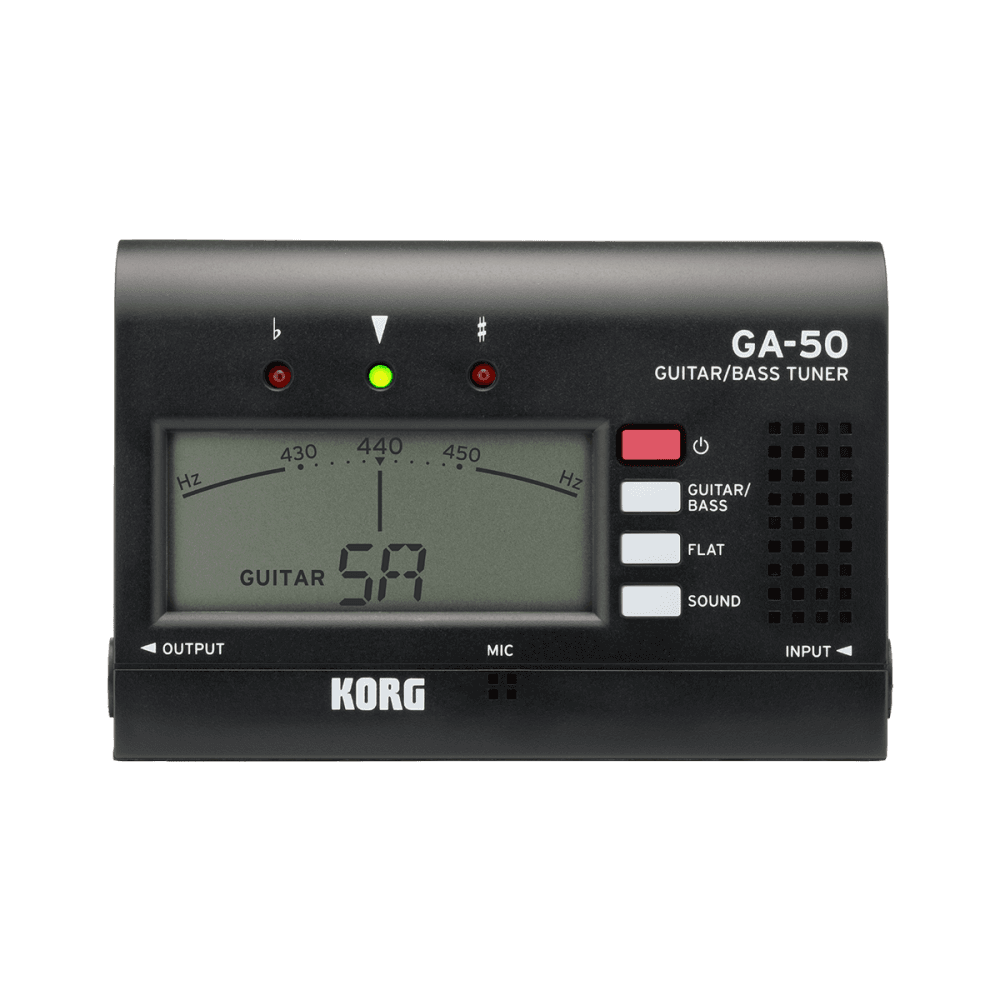Korg GA-50, Accordeur Chromatique pour guitares basses