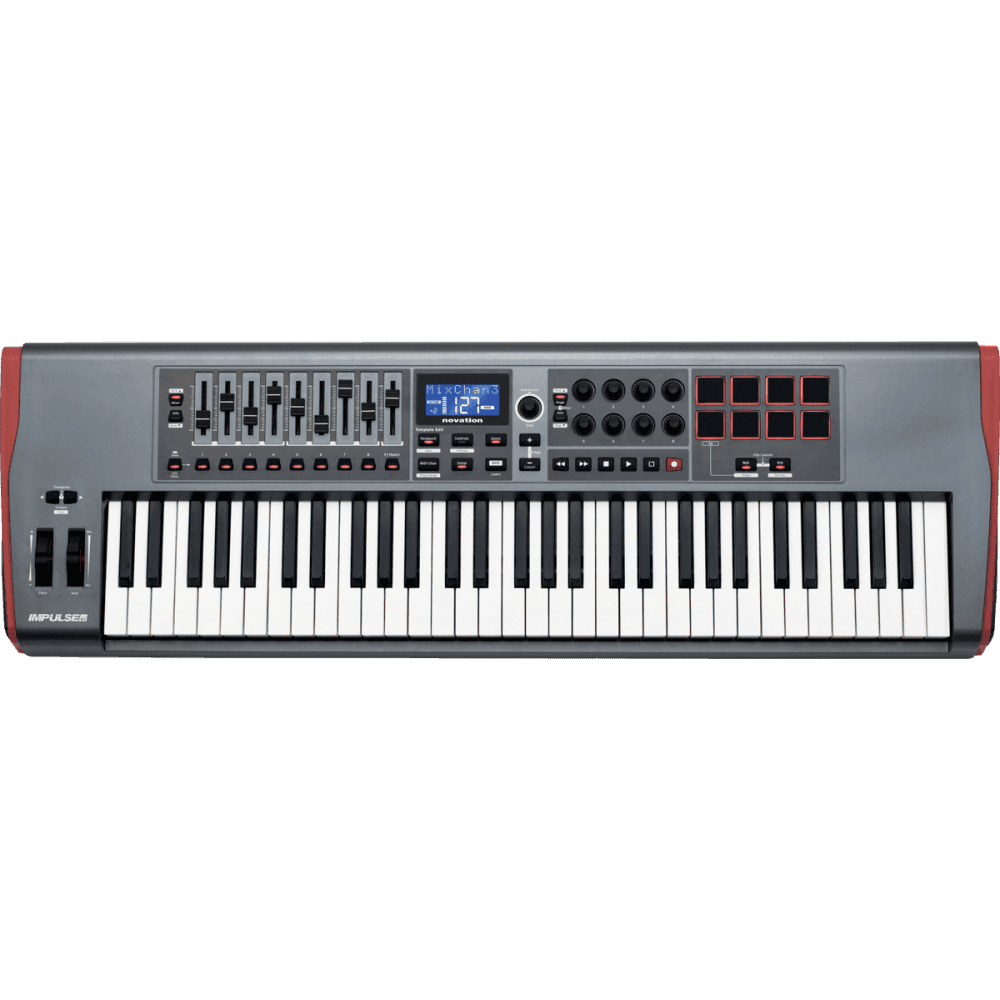 Novation Impulse 61, Clavier Maître 61 Touches