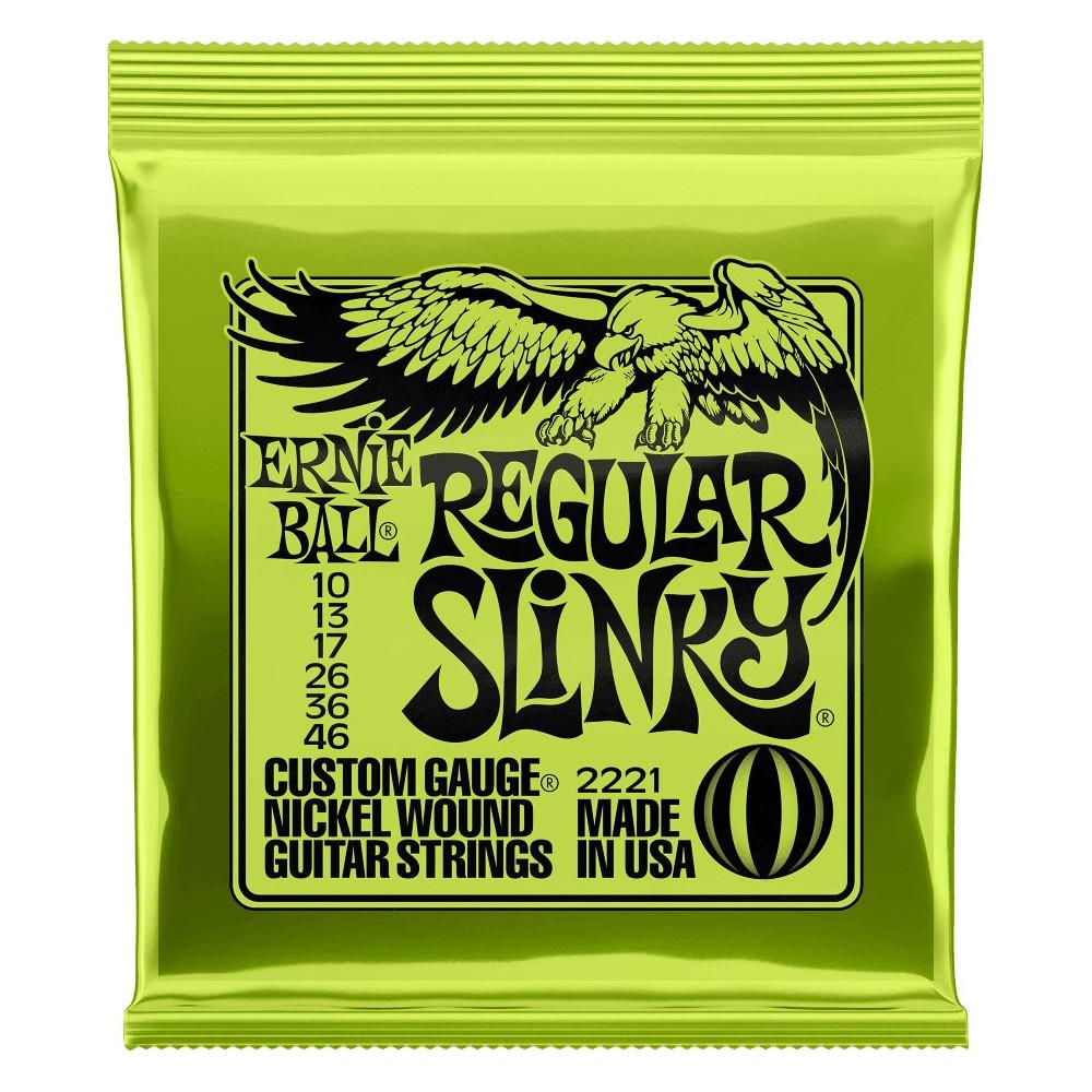 Ernie Ball 2221, Regular Slinky Nickel Cordes guitare