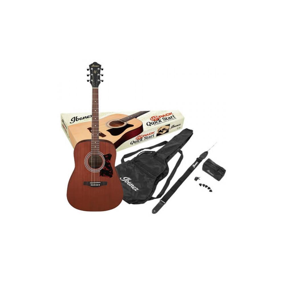 Ibanez V54NJP-OPN, Pack de Guitare Acoustique