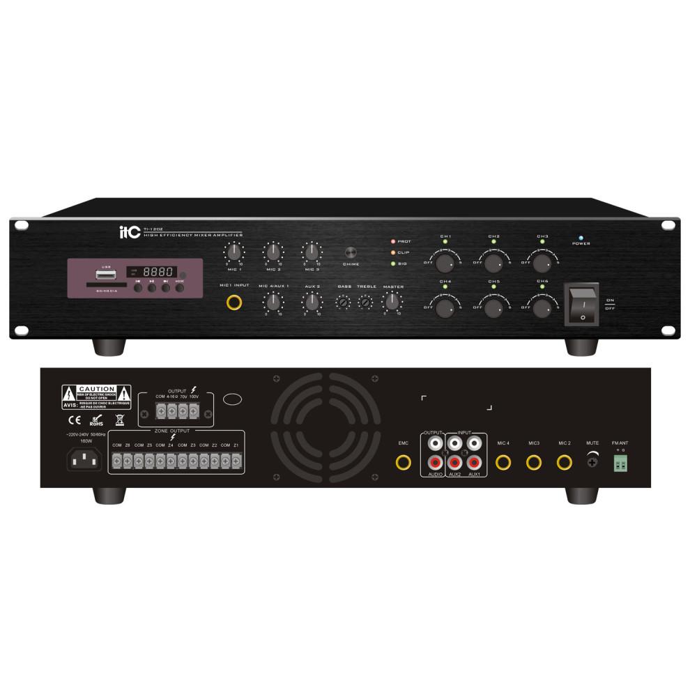 ITC TI-500Z, Amplificateur de puissance numérique à six