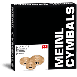 Meinl C141620, Classics Cymbal Set 14" 16" 20"