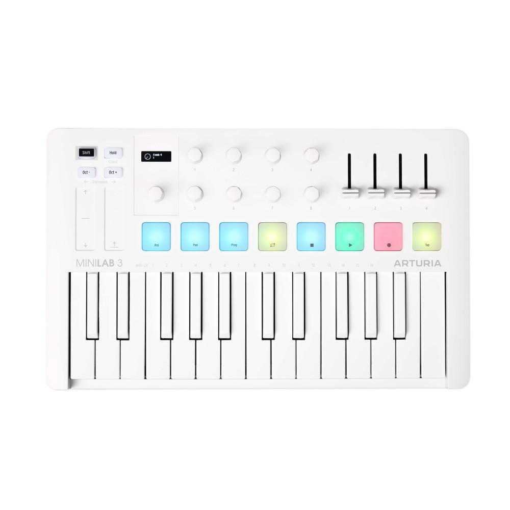 Arturia MiniLab 3 Alpine , Clavier maître USB