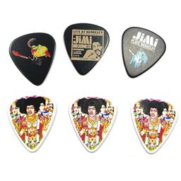 Dunlop JHP02M, Pack de 6 médiators Jimi Hendrix Signature