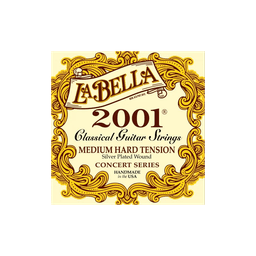 Bella 2001MED-HARD, Nylon & Basses Filées Argent