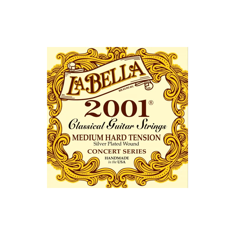 Bella 2001MED-HARD, Nylon & Basses Filées Argent