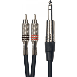 Aywa Y042, 2 RCA mâle jack stéréo mâle 3m