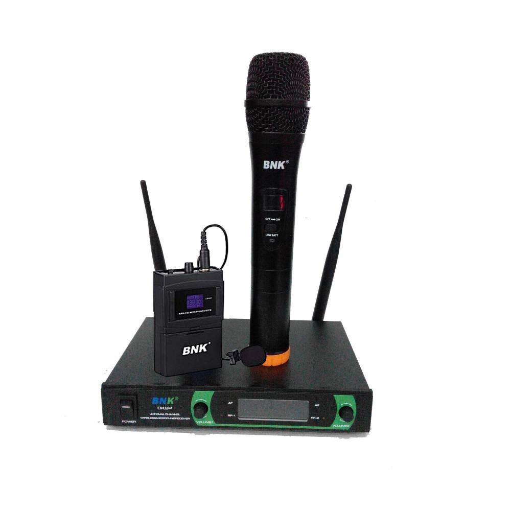 BNK BK9HTLP, 2 microphones sans fil (1 microphones à main