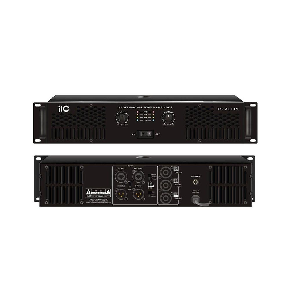 ITC TS-200PI, Amplificateur de puissance 2 x 200W