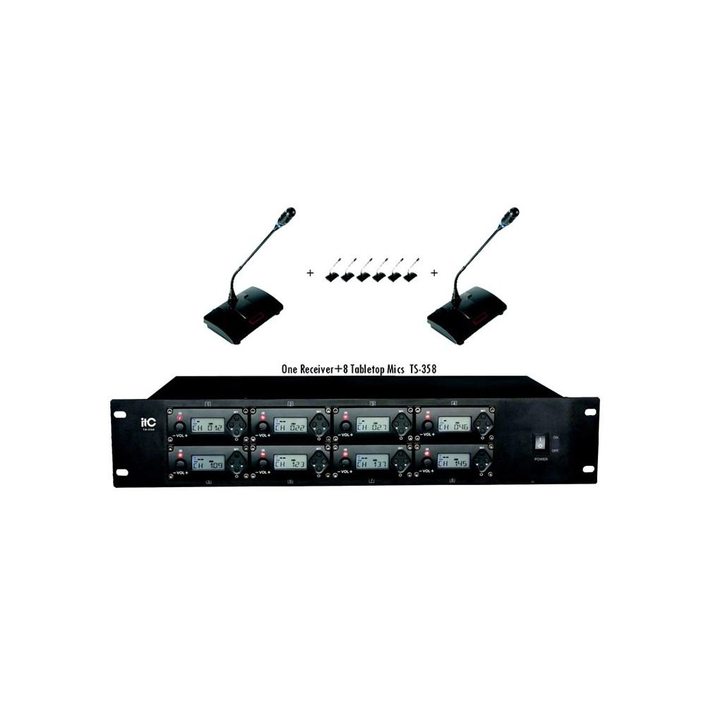 ITC TS-358, Microphone de conférence numérique sans fil: un