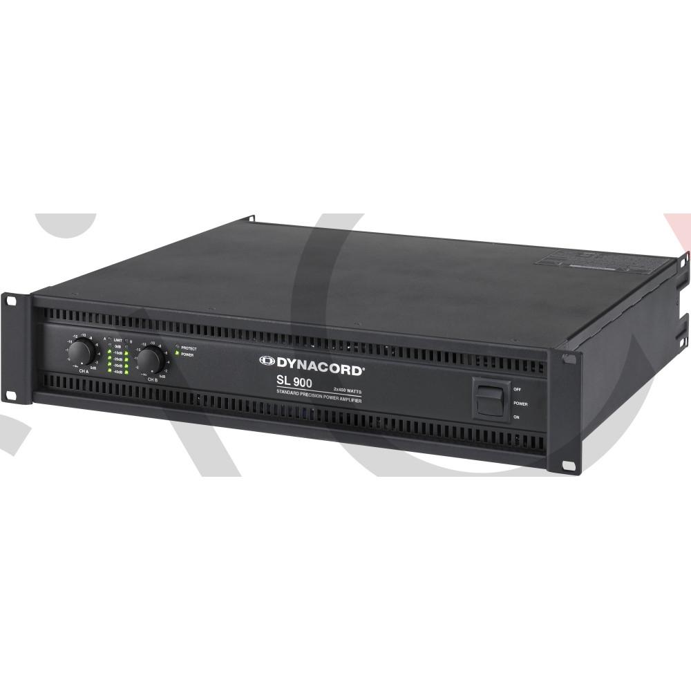 Dynacord SL900, Ampli de puissance 2 x 450 watts RMS 4 ohms