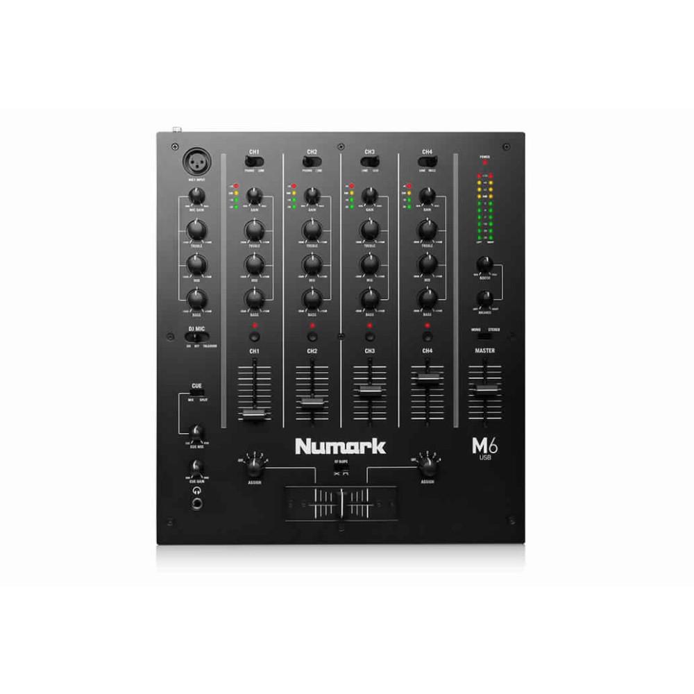 Numark M6 USB, Table de mixage 2 voies Port USB