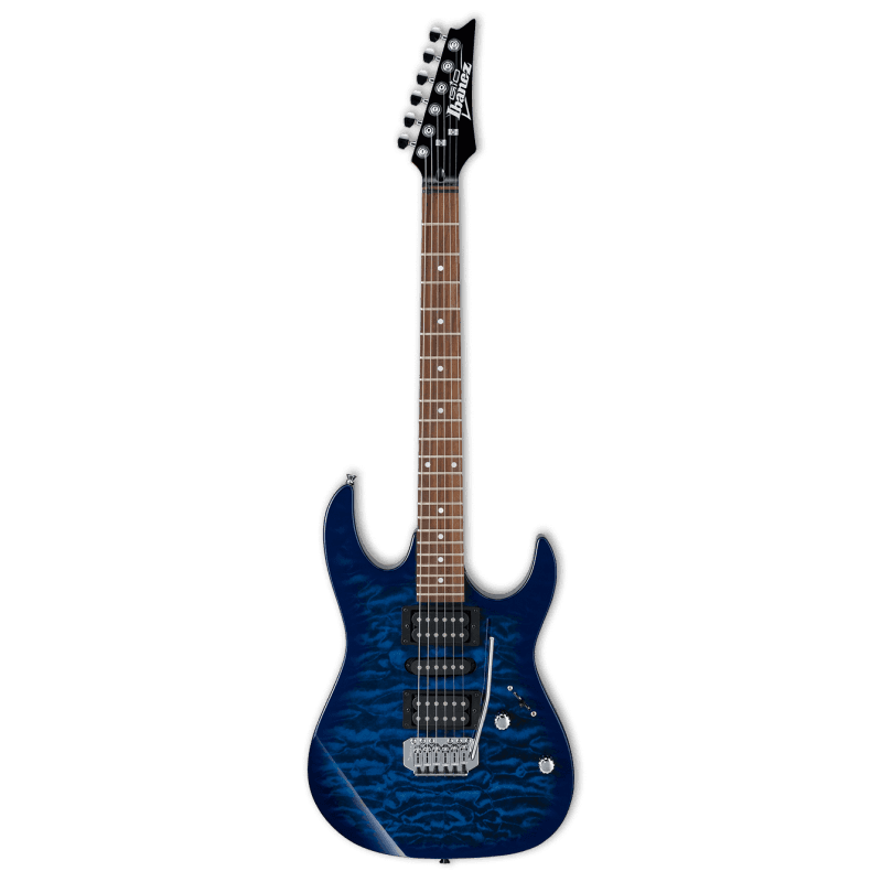 Ibanez GRX70QA-TBB Transparent Burst
