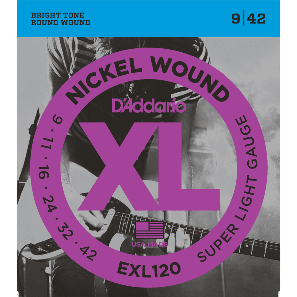 EXL120 Cordes Guitare électrique Super Light 09-42