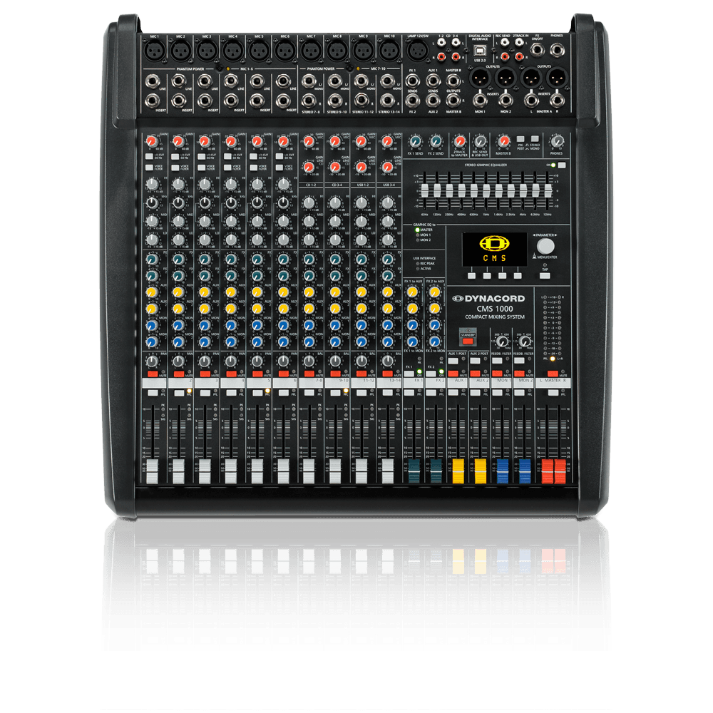 Dynacord CMS 1000-3 USB, Console de Mixage Studio 6