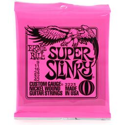 Ernie Ball 2223, Super Slinky Cordes guitare électrique 09-42