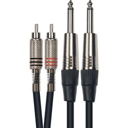 Aywa Y044, 2 RCA mâle jack mono mâle 3m