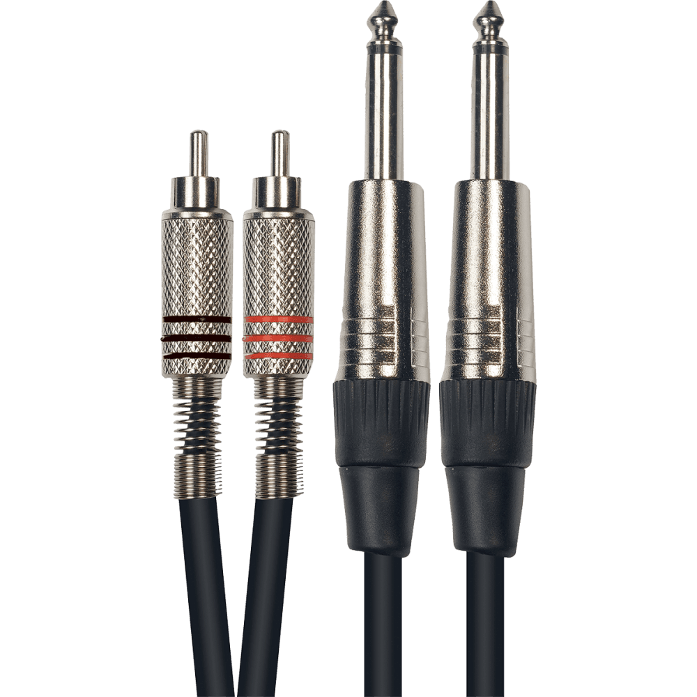 Aywa Y044, 2 RCA mâle jack mono mâle 3m
