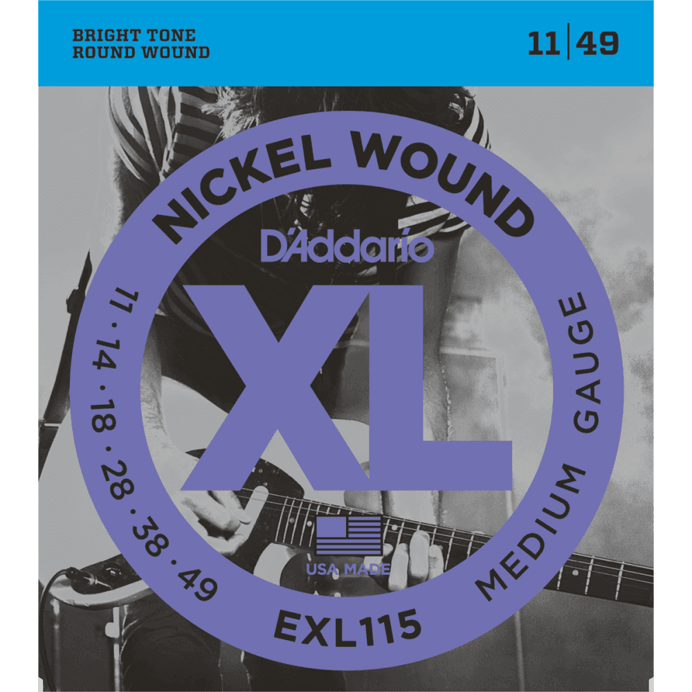 EXL115 Jeu de cordes Nickel Wound