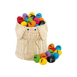Meinl VE80-NI540-2, Nino set de 80 Egg Shaker 8 Couleur