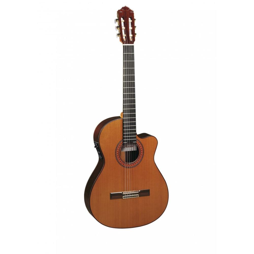 Almansa 435 E2 Cèdre Cutaway, Guitare électro-classique