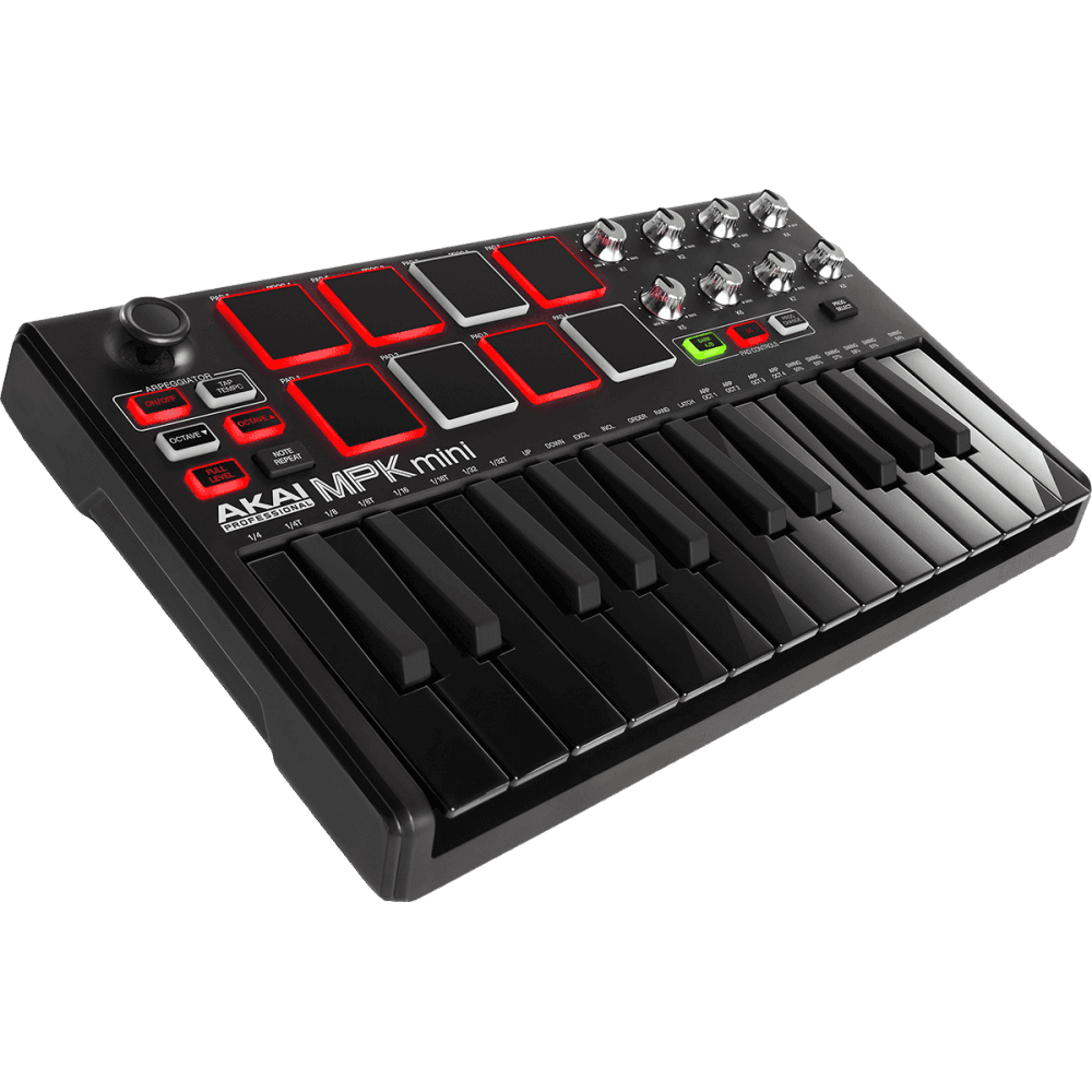 AKAI MPK MINI MK3 Bk, Clavier Maître USB 25 mini notes 8
