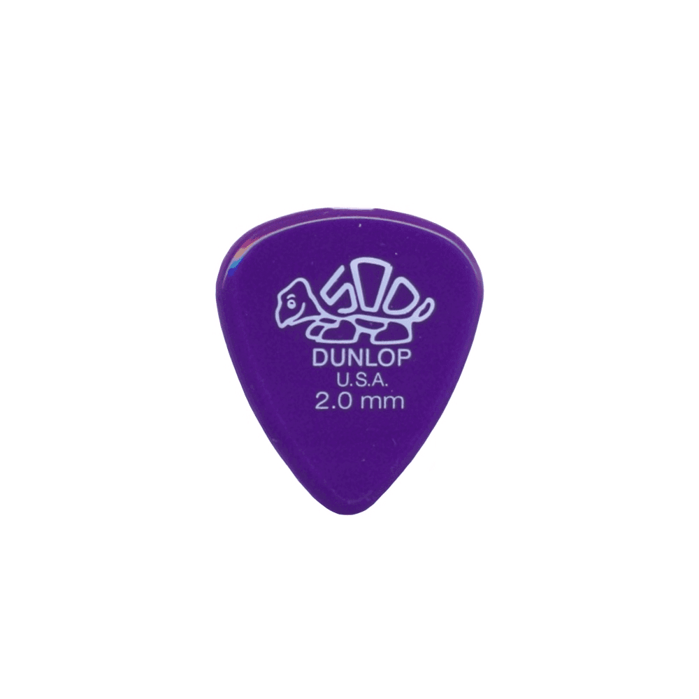 Dunlop Tortex Delrin, Médiator guitare 2mm