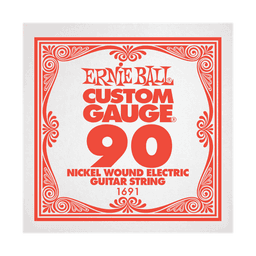 Ernie Ball 1691, Corde Guitare électrique en Filé Nickel 090