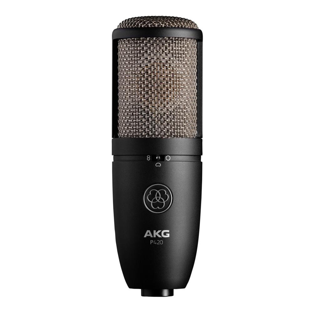 AKG P420 , Micros à Condensateur à large diaphragme