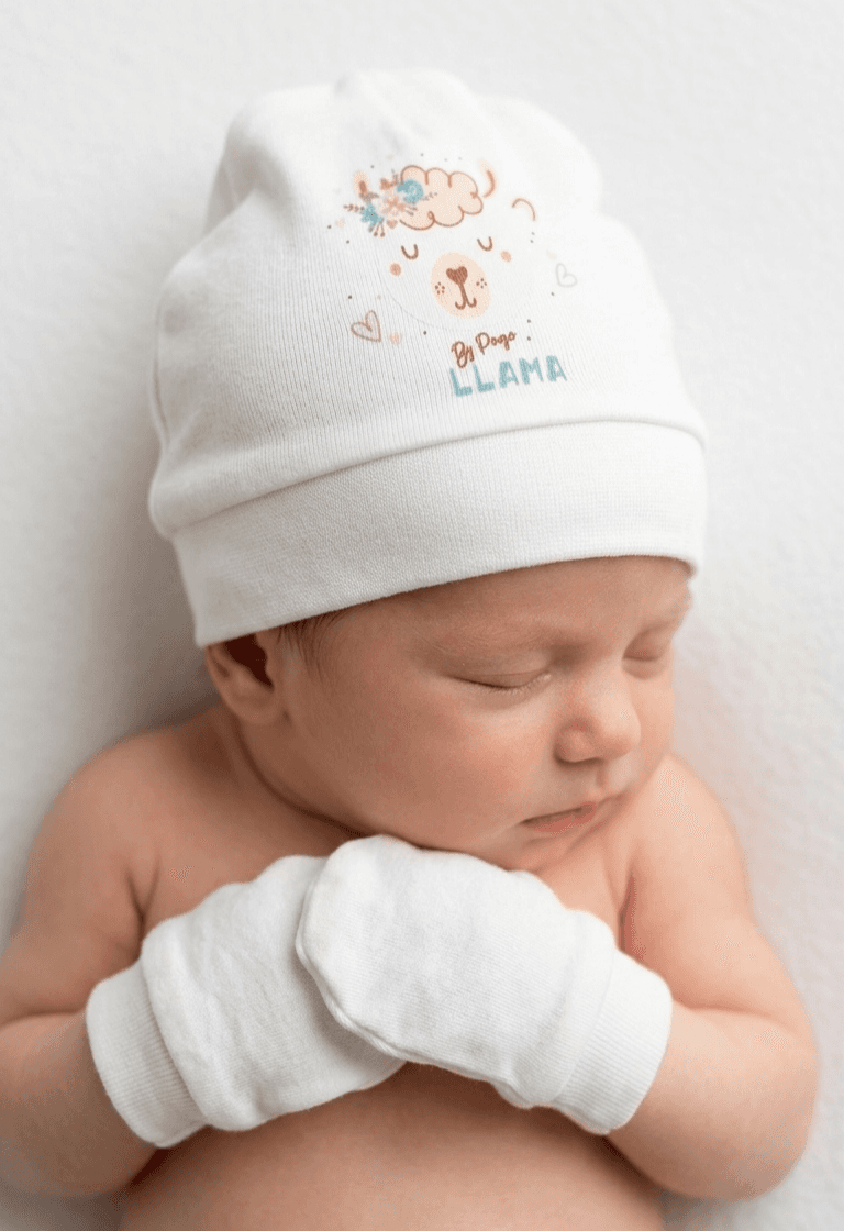 Bonnet moufles bébé fille 1015S