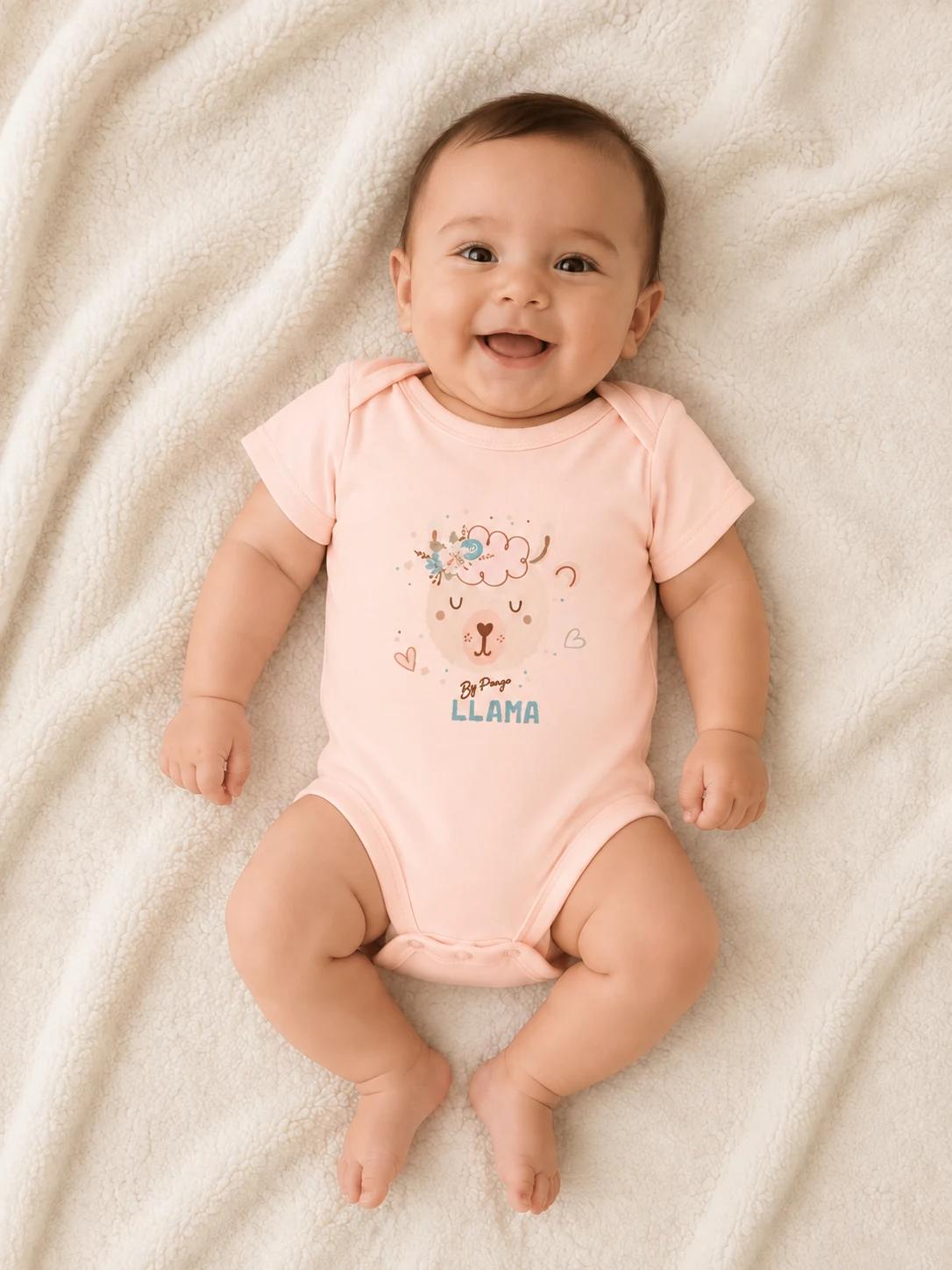 Body bébé fille à manches courtes 33S
