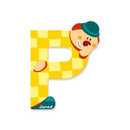 Lettres Clown P