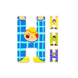 Clown Letter H