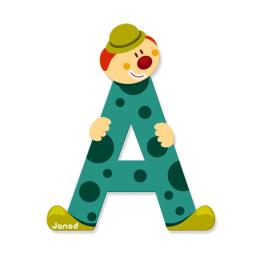 Clown Letter A