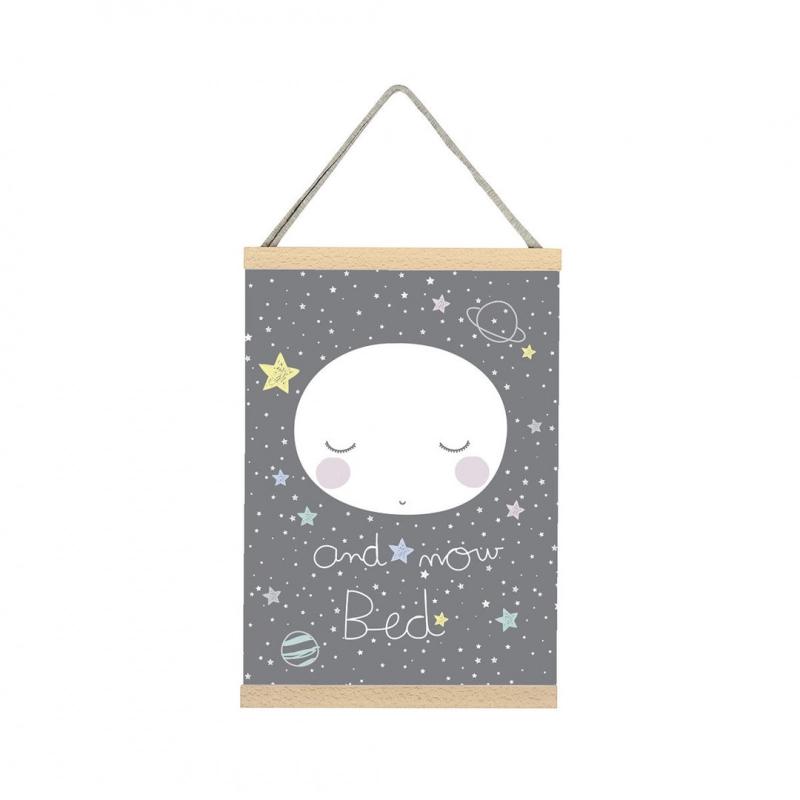 Illustration Encadrée Lune