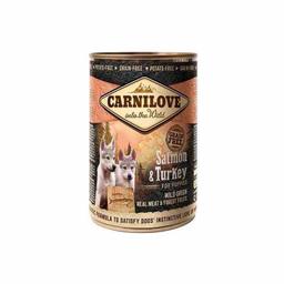 CARNILOVE SAUMON & DINDE CHIOT