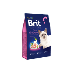 BRIT PREMIUM BY NATURE CHAT POULET 8 KG