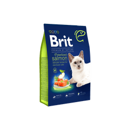 BRIT PREMIUM BY NATURE CHAT STÉRILISÉ SAUMON 8 KG